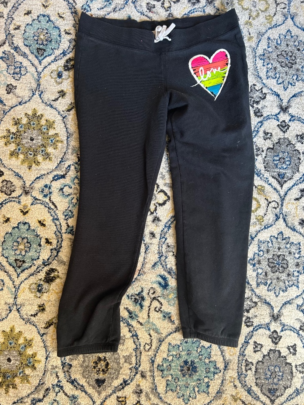 Mossimo Rainbow Love Joggers